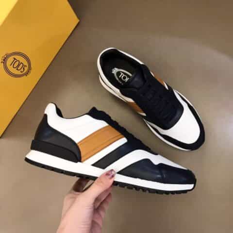 Tod'S托德斯   意大利细纹小牛皮新款男士休闲运动鞋