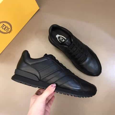 Tod'S托德斯   意大利细纹小牛皮新款男士休闲运动鞋