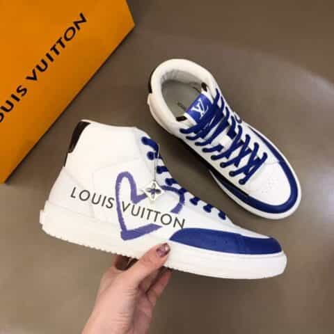LV/路易威登    七夕限定CHARLIE 情侣款 高帮运动鞋