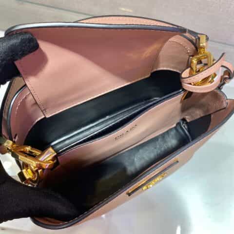 Prada Mini Matinee bag 1BA286杏色