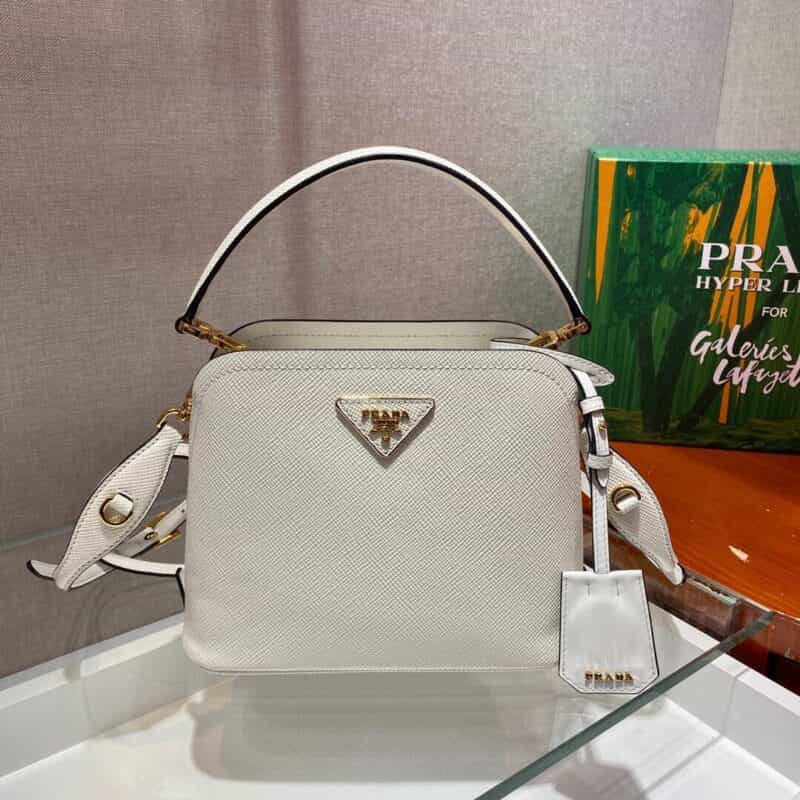 Prada Mini Matinee bag 1BA286白色
