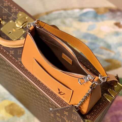 Louis Vuitton LV Marelle Epi bag M80794焦糖色