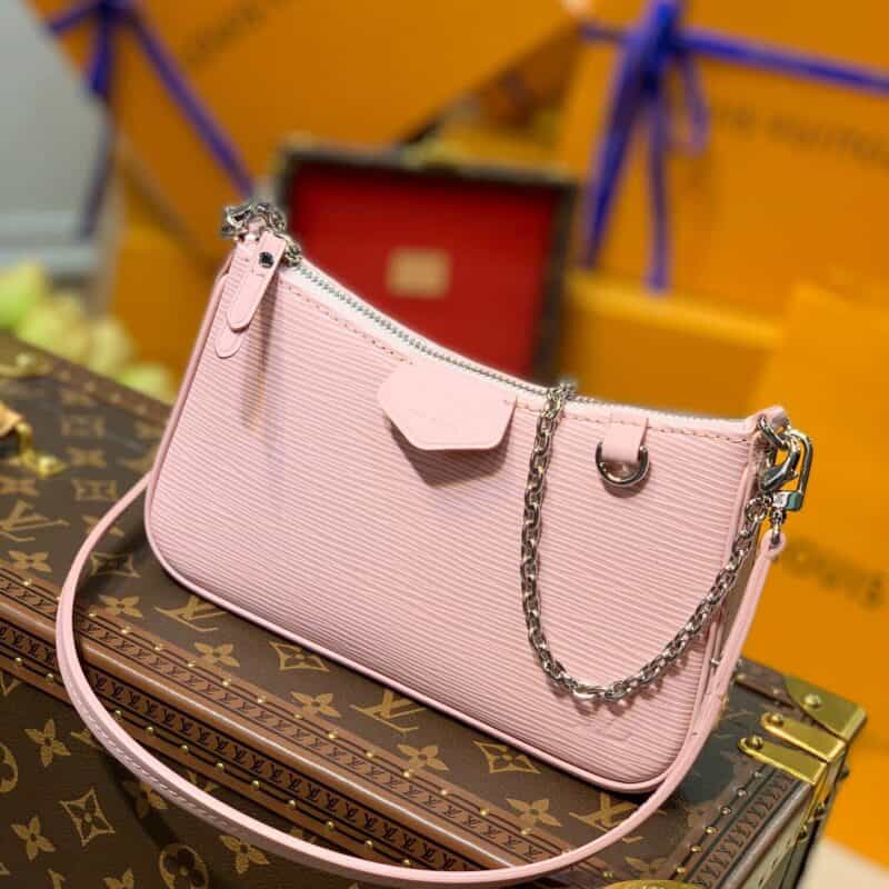 Louis Vuitton LV Easy Pouch on Strap bag M80483芭蕾粉