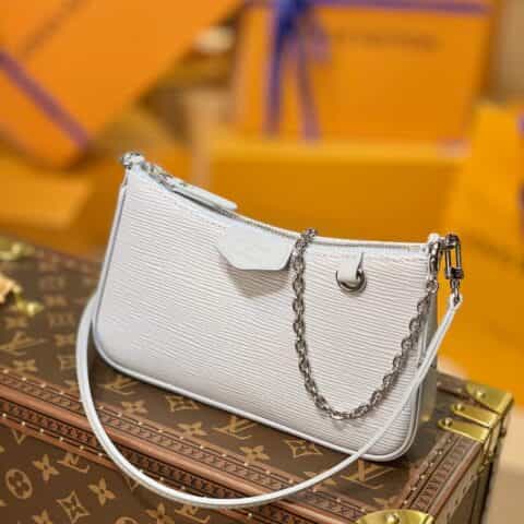 Louis Vuitton LV Easy Pouch on Strap bag M80480天蓝色