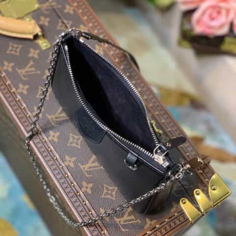 Louis Vuitton LV Easy Pouch on Strap bag M80471黑色