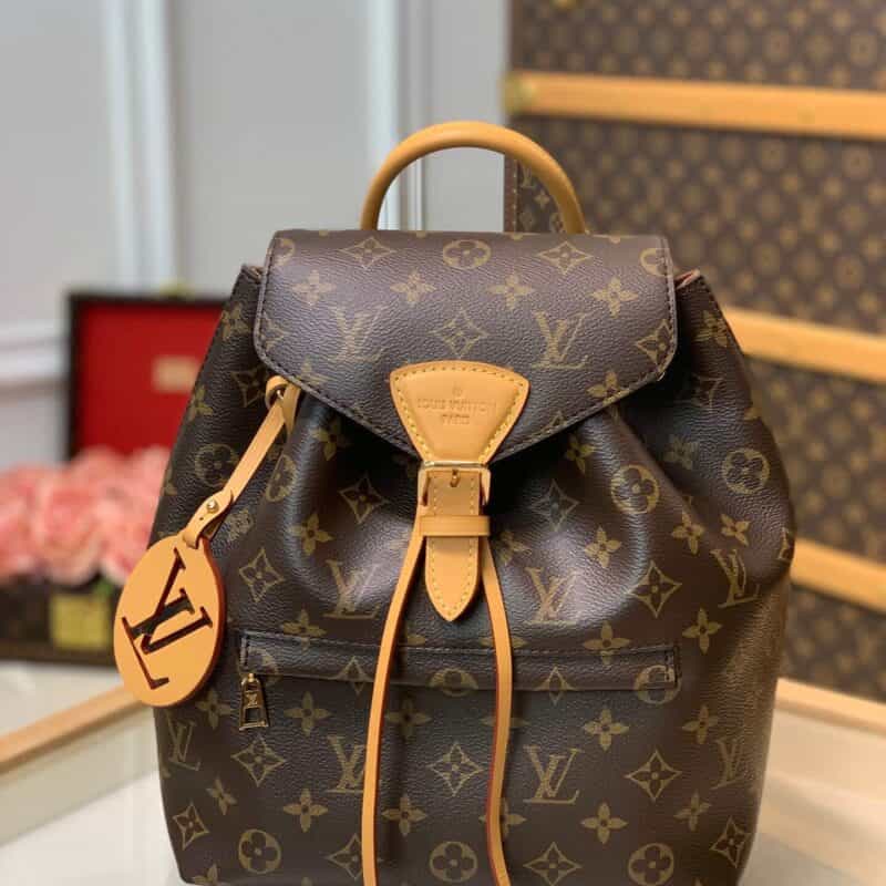 Louis Vuitton LV Montsouris 小号双肩包 M45501老花