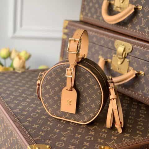 Louis Vuitton LV Petite Boite Chapeau 圆饼包 M43514