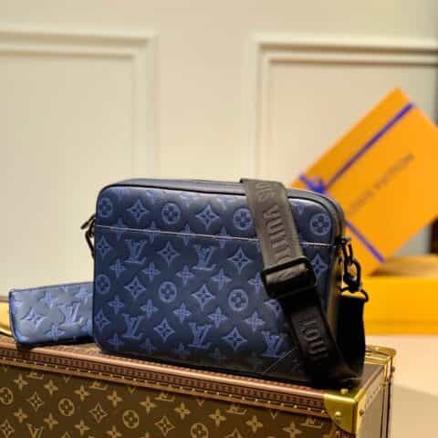 Louis Vuitton LV Duo Messenger bag M45730蓝色