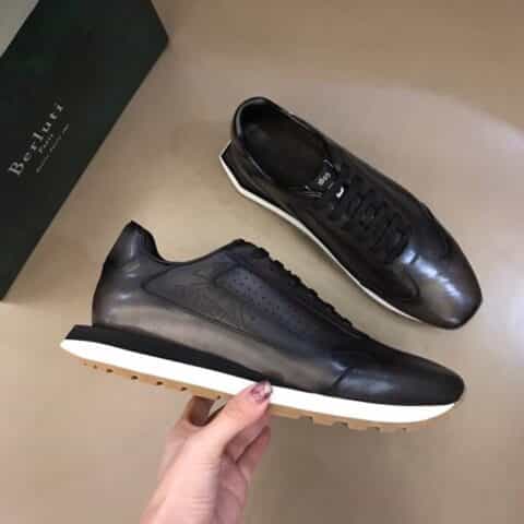 BERLUTI/布鲁提 新款Pulse男士皮革运动鞋
