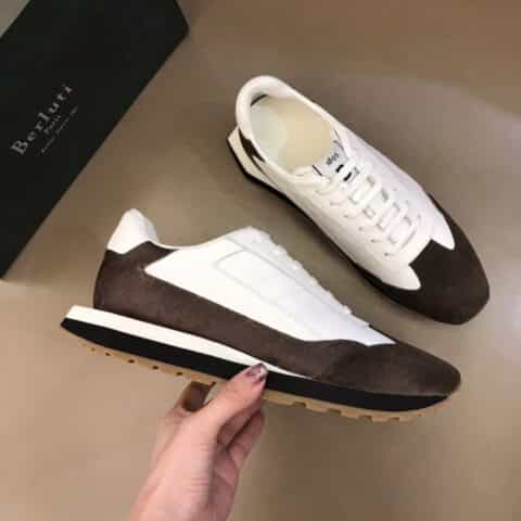 BERLUTI/布鲁提 新款Pulse男士皮革运动鞋