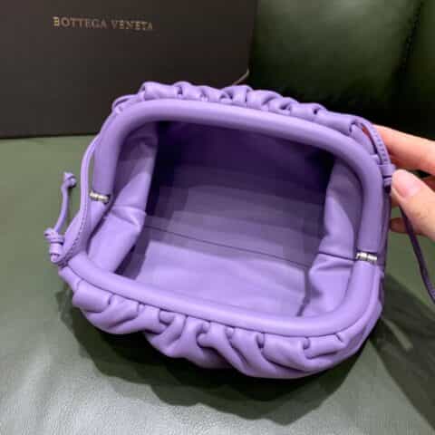 Bottega Veneta The Mini Pouch 云朵包 585852薰衣草紫