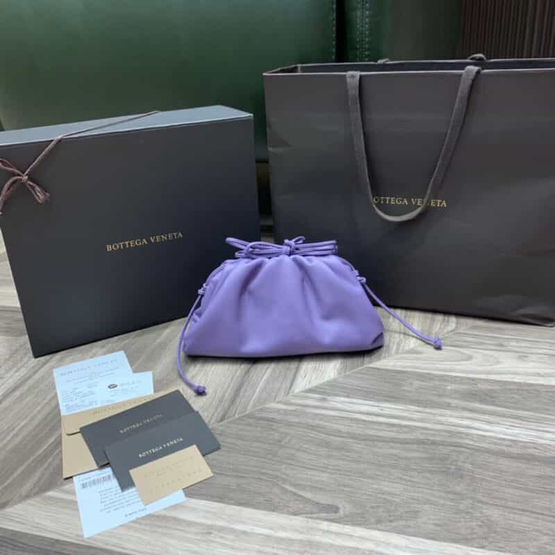 Bottega Veneta The Mini Pouch 云朵包 585852薰衣草紫
