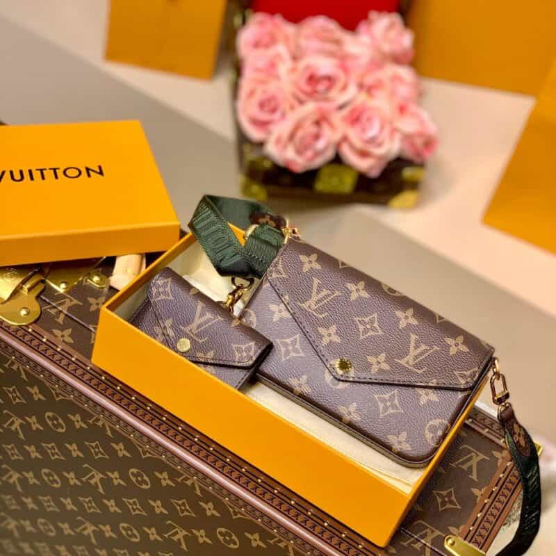 LOUIS VUITTON FELICIE STRAP & GO, LOUIS VUITTON MULTI POCHETTE