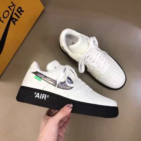 Loui* Vuitto* x OFF-WHITE x Nike 三方联名潮酷男士休闲运动鞋