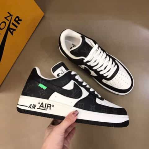 Loui* Vuitto* x OFF-WHITE x Nike 三方联名！潮酷男士休闲运动鞋