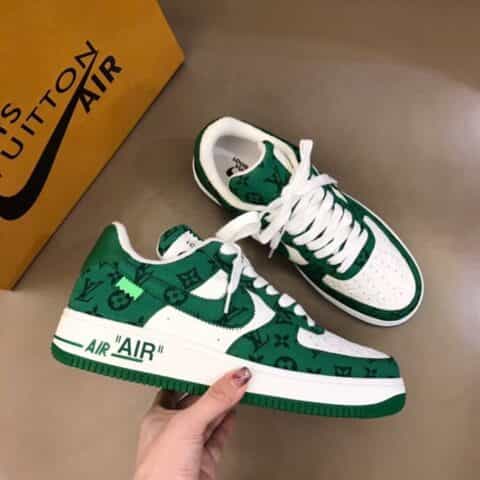 Loui* Vuitto* x OFF-WHITE x Nike 三方联名！潮酷男士休闲运动鞋