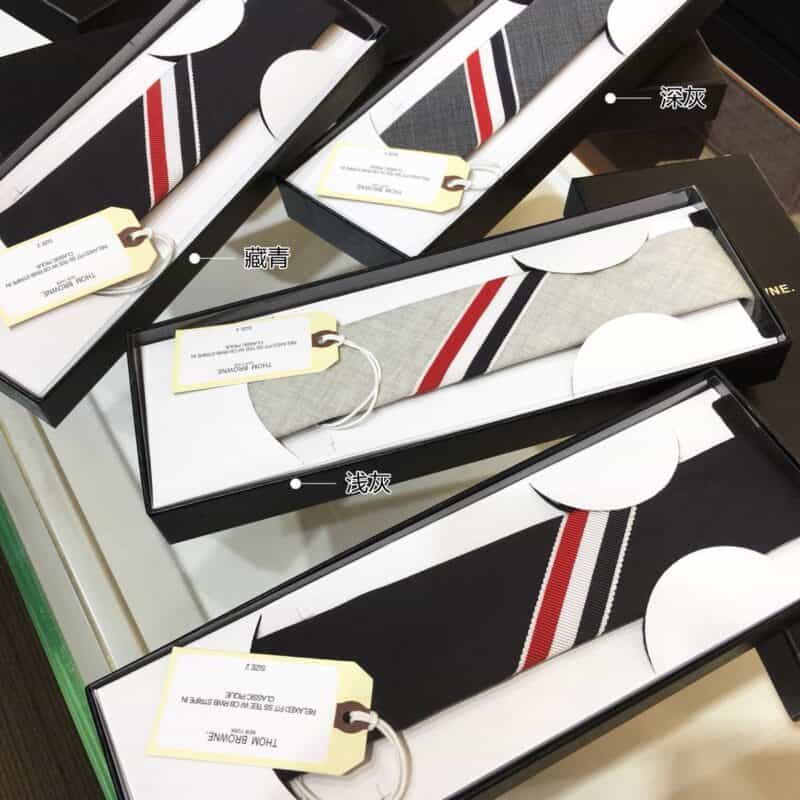 Burberry巴宝莉100%顶级羊毛TB经典领带