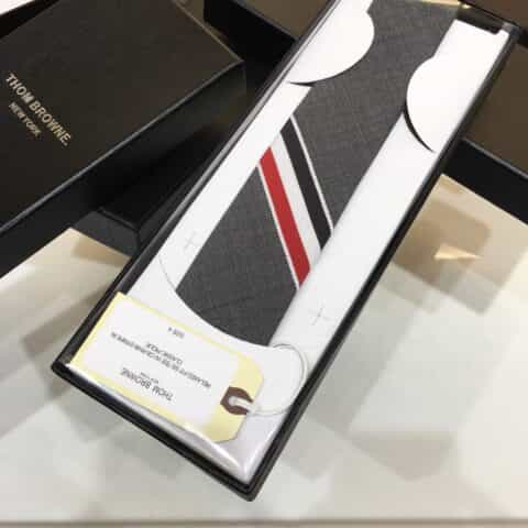 Burberry巴宝莉100%顶级羊毛TB经典领带