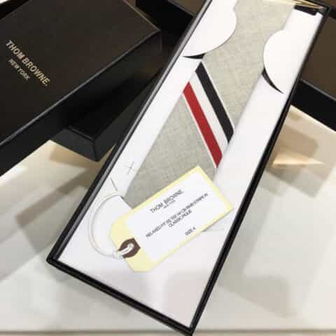 Burberry巴宝莉100%顶级羊毛TB经典领带