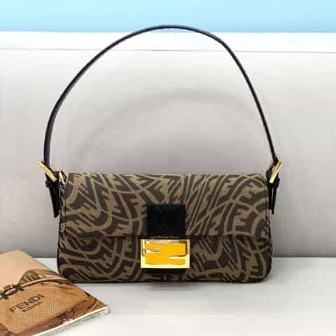FENDI芬迪Vertigo不规则FFBaguette手袋8378AL 8378AS