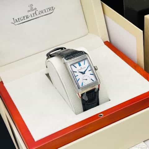 最高版本 积家Reverso Classic Large Duoface Small Second男款翻转系列腕表