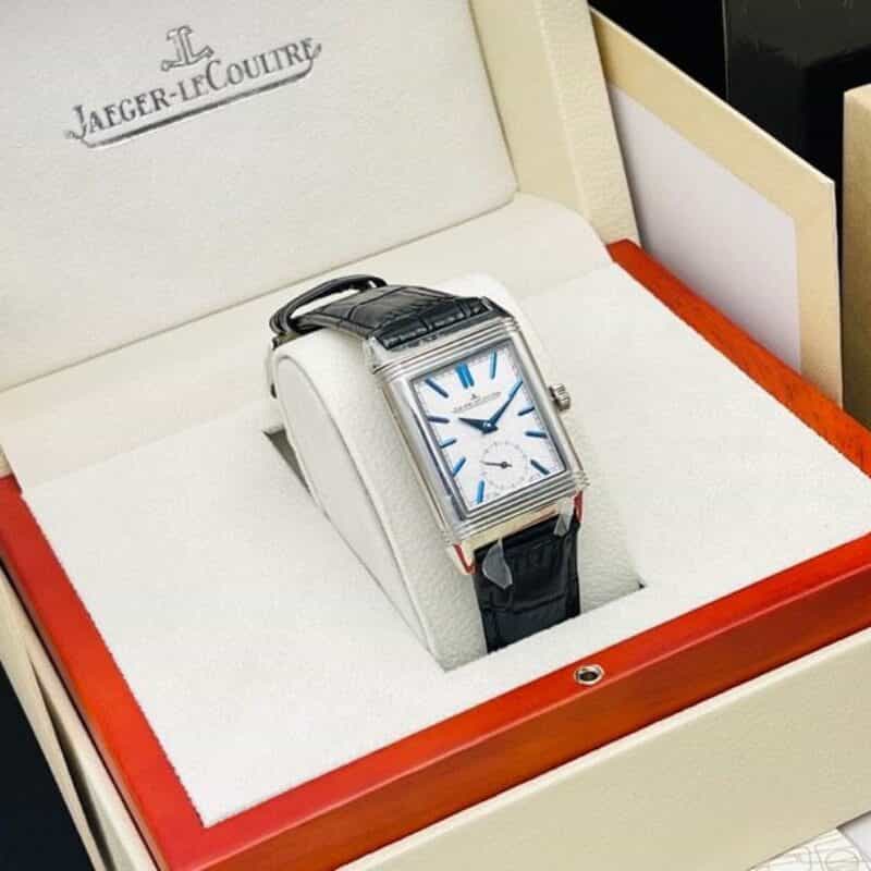 最高版本 积家Reverso Classic Large Duoface Small Second男款翻转系列腕表