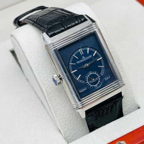 最高版本 积家Reverso Classic Large Duoface Small Second男款翻转系列腕表