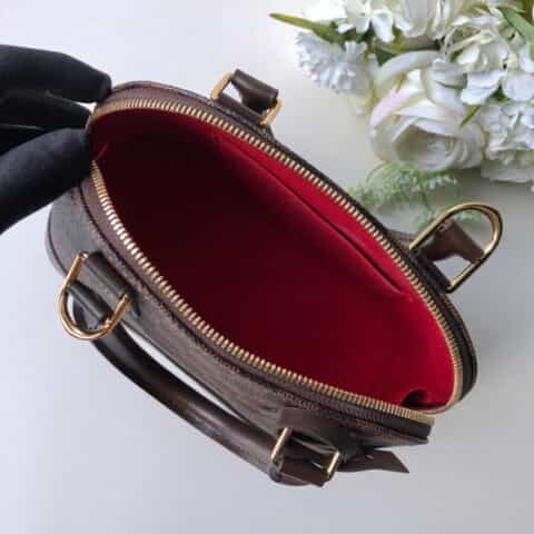 Louis Vuitton LV Alma BB 棋盘格贝壳包 N41221
