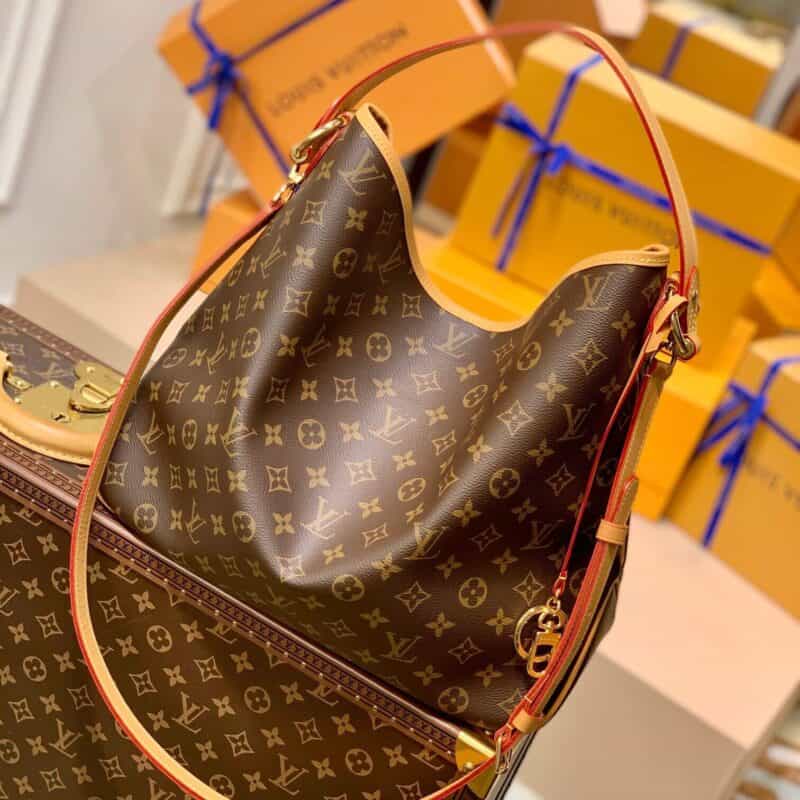 Louis Vuitton LV Delightful中古版购物袋 M50156