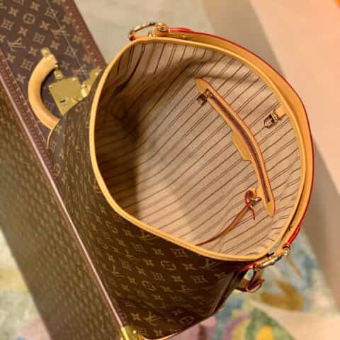Louis Vuitton LV Delightful中古版购物袋 M50156