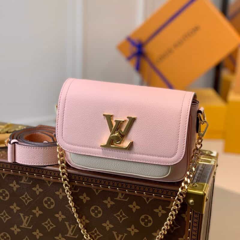 Louis Vuitton LV Lockme Tender cross-body bag M58555粉色