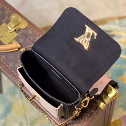 Louis Vuitton LV Lockme Tender cross-body bag M58557黑色