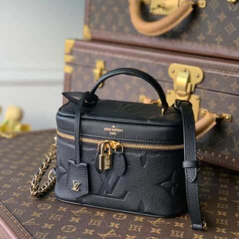 Louis Vuitton LV Vanity PM 化妆包 M45598黑色