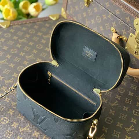 Louis Vuitton LV Vanity PM 化妆包 M45598黑色