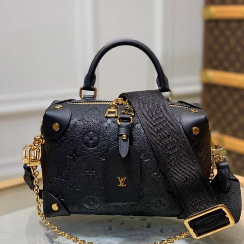 Louis Vuitton LV Petite Malle Souple handbag M45393黑色
