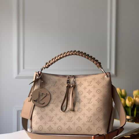 Louis Vuitton LV Beaubourg Hobo MM bag M56084象灰色