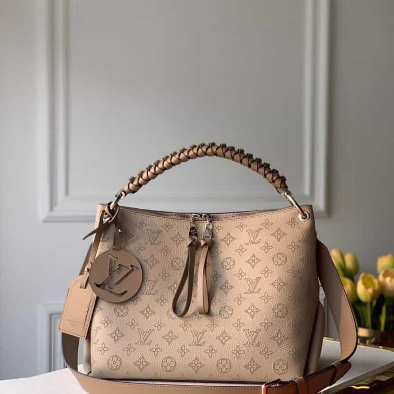 Louis Vuitton LV Beaubourg Hobo MM bag M56084象灰色