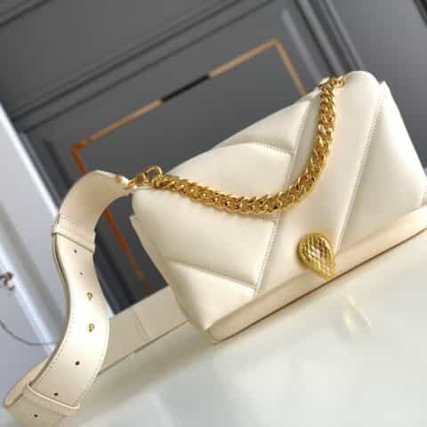 BVLGARI宝格丽“SERPENTI CABOCHON”系列小牛皮肩背包291088