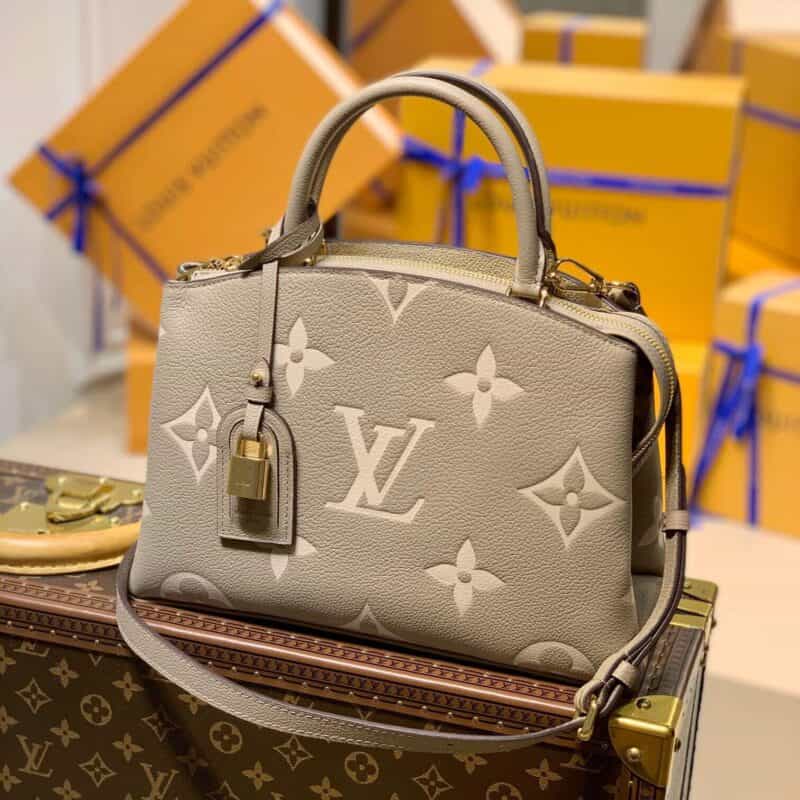 Louis Vuitton LV Petit Palais handbag M58914大象灰