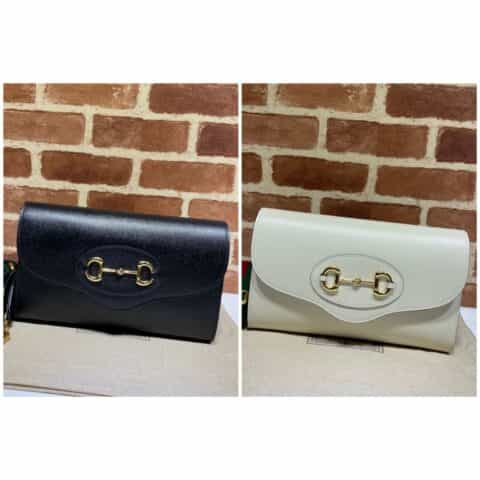 GUCCI古驰马衔扣1955系列小号手袋677286