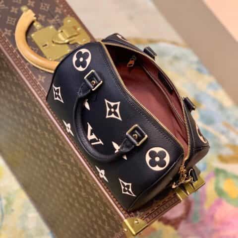 Louis Vuitton LV Speedy Bandoulière 25 handbag M58947黑色