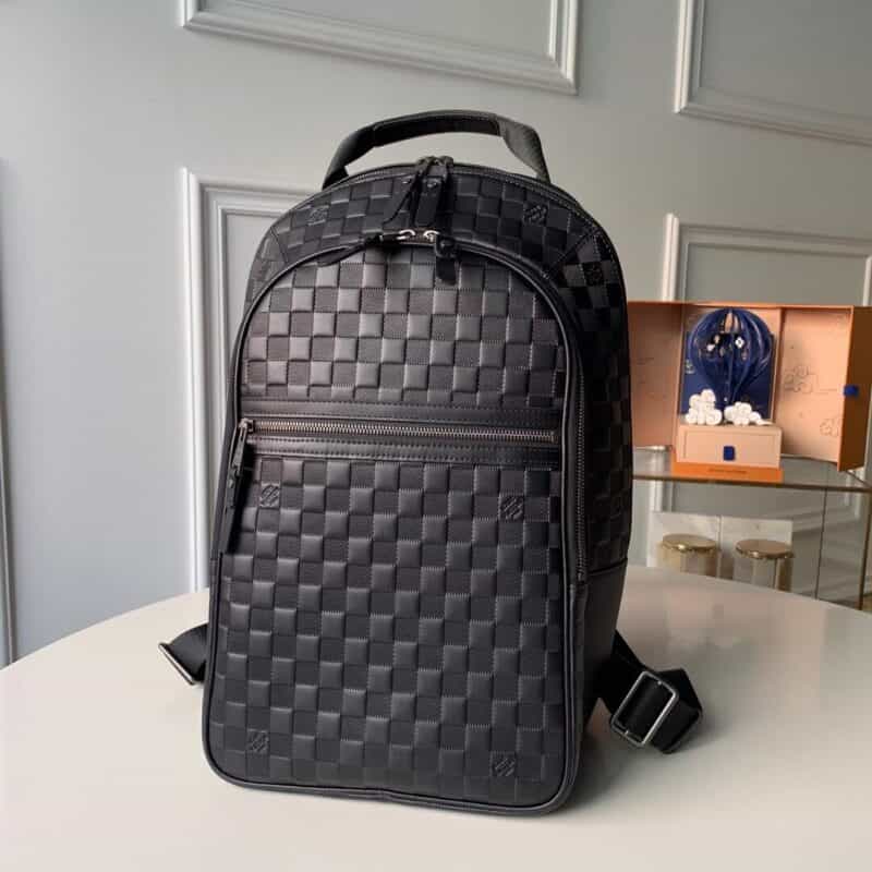 Replica Louis Vuitton N41330 Michael Backpack Damier Infini Leather For Sale
