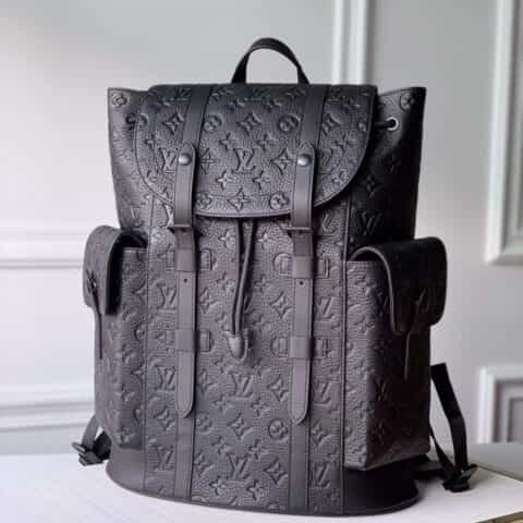Louis Vuitton LV Christopher 小号双肩包 M55699黑色