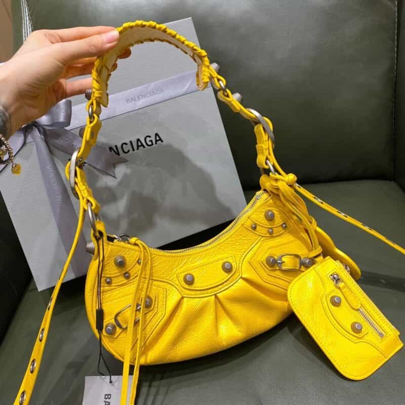 Balenciaga Le Cagole 26 月牙包 671309黄