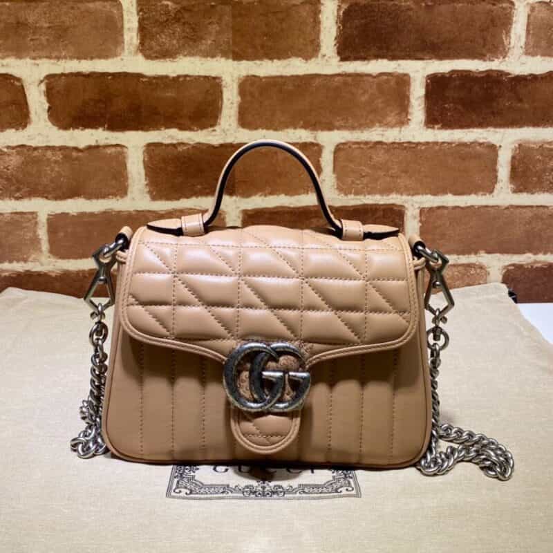 GUCCI古驰GG Marmont系列迷你手提包583571