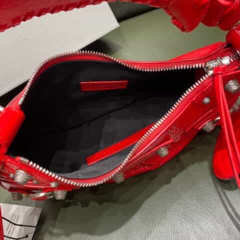 Balenciaga Le Cagole 26 月牙包 671309正红色