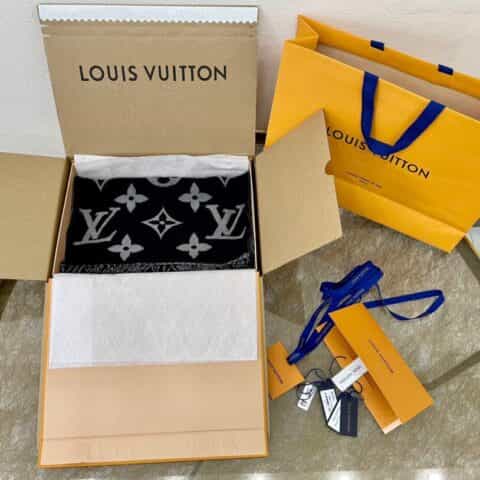 LV路易威登SIMPLY LV 羊毛长巾m76964 m76966