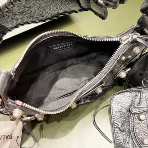 Balenciaga Le Cagole 26 月牙包 671309黑色