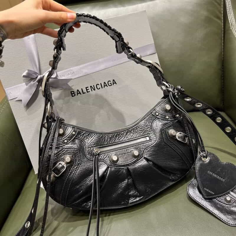 Balenciaga Le Cagole 31 月牙包 671307黑色