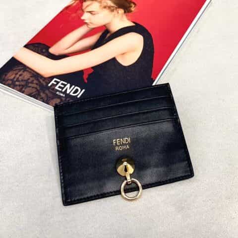 FENDI芬迪小牛皮扁形卡片套0269